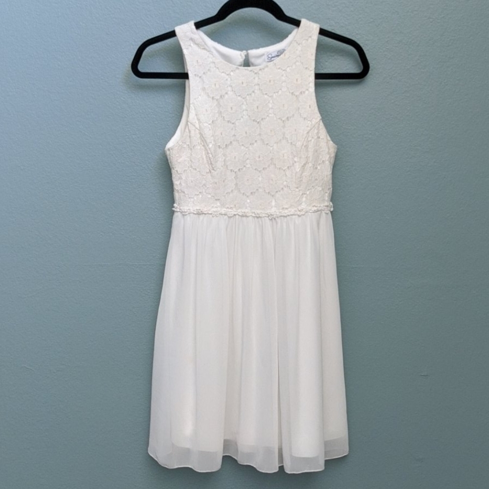 White dress